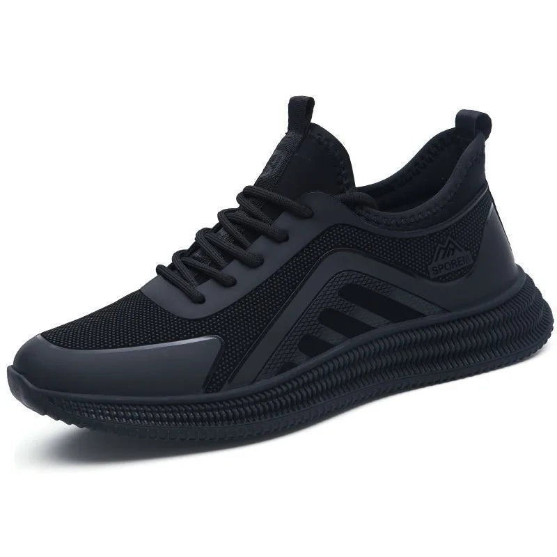 2026 Fashion Custom logo Breathable Non-slip Sports Running Shoes Men's Sneakers