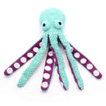 Interactive Durable Squeaky Dog Toy Soft Stuffed Octopus with Crinkle Paper Teeth Chew Indoor Play Pet Chew Toys Gift