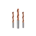Twist Drill Solid Tungsten Carbide Bit 3D 5D CNC Carbide 3-20mm Metal Working Tools External Internal Drilling Carbide Drill Bit