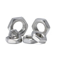 DIN 439 Carbon Steel Zinc Plated Hex Thin Nut Jam Nut for Mechanical Assembly