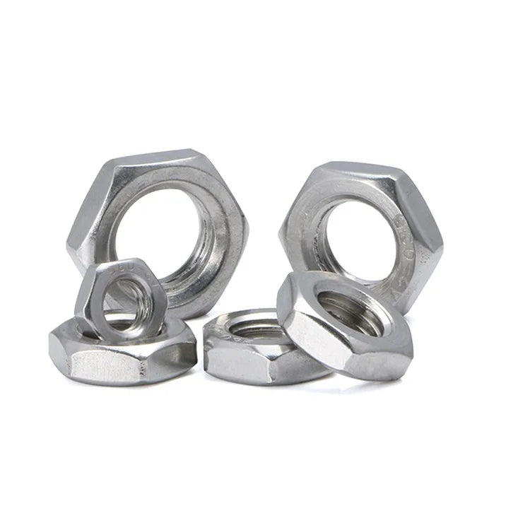 DIN 439 Carbon Steel Zinc Plated Hex Thin Nut Jam Nut for Mechanical Assembly