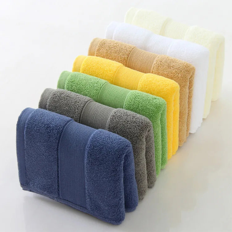 Luxury Egyptian Cotton Quick-Dry Towel Set-Ultra Plush Absorbent 10 Pieces for Home Gym Beach Use Neutral Solid Color Palette
