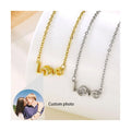 Valentine's Day Love Memory Projection Necklace I Love You Pendant Projection 100 Languages Necklace