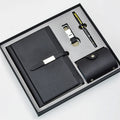 Luxury Hardcover Notebook Set Exquisite Sewing Binding New Arrival Custom Logo Birthday Gift Box PU Leather Journal School Use