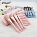 Wholesale New Professional 11pcs Private Label Makeup Brush pink Makeup Brush Set With Bag