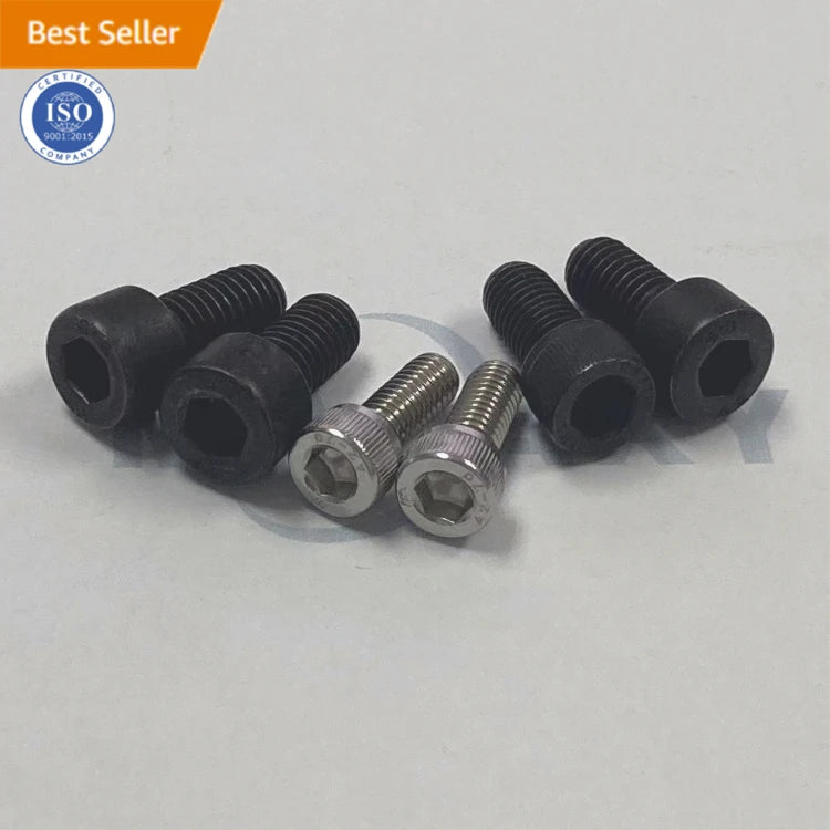 MALAXY Hexagon Socket Head Cap Screws Stainless Steel Hex Allen Key Bolts DIN912(half/full Thread) Zinc Plating Hex Bolt