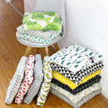 Anti-Static Folded Square Thickened Office Seat Cushion Kitchen Desk Chair Memory Cotton Cushions