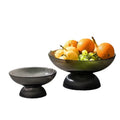 Wholesale Colour Luxury Fruit Bowl Glass Candy Chocolate Plate Home Decor Wedding Supply
