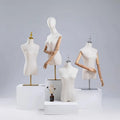 Cheaper Plastic Upper Body Woman Mannequins