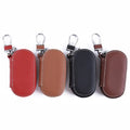 Fashion Modern Eco-friendly Handmade Leather Car Key Wallet & Holder with UV Printing Portable Design