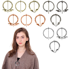Cloak Clasp Cloak Pin Shawl Pin Scarf Pin Sweater Clip Brooch for Women Cardigan Vintage Viking Scottish Jewelry