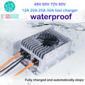 48V 60V 72V 80V Li-ion Lifepo4 Ion Lithium Battery Charger Waterproof High Power Car Fast Charge 15A 20A 25A 30A Ebike Lipo Pack