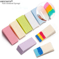 8 Pcs/Bag Mini Tofu Block Nail Tool Set Multi-faceted Available Smudge Nail Gradient Sponge