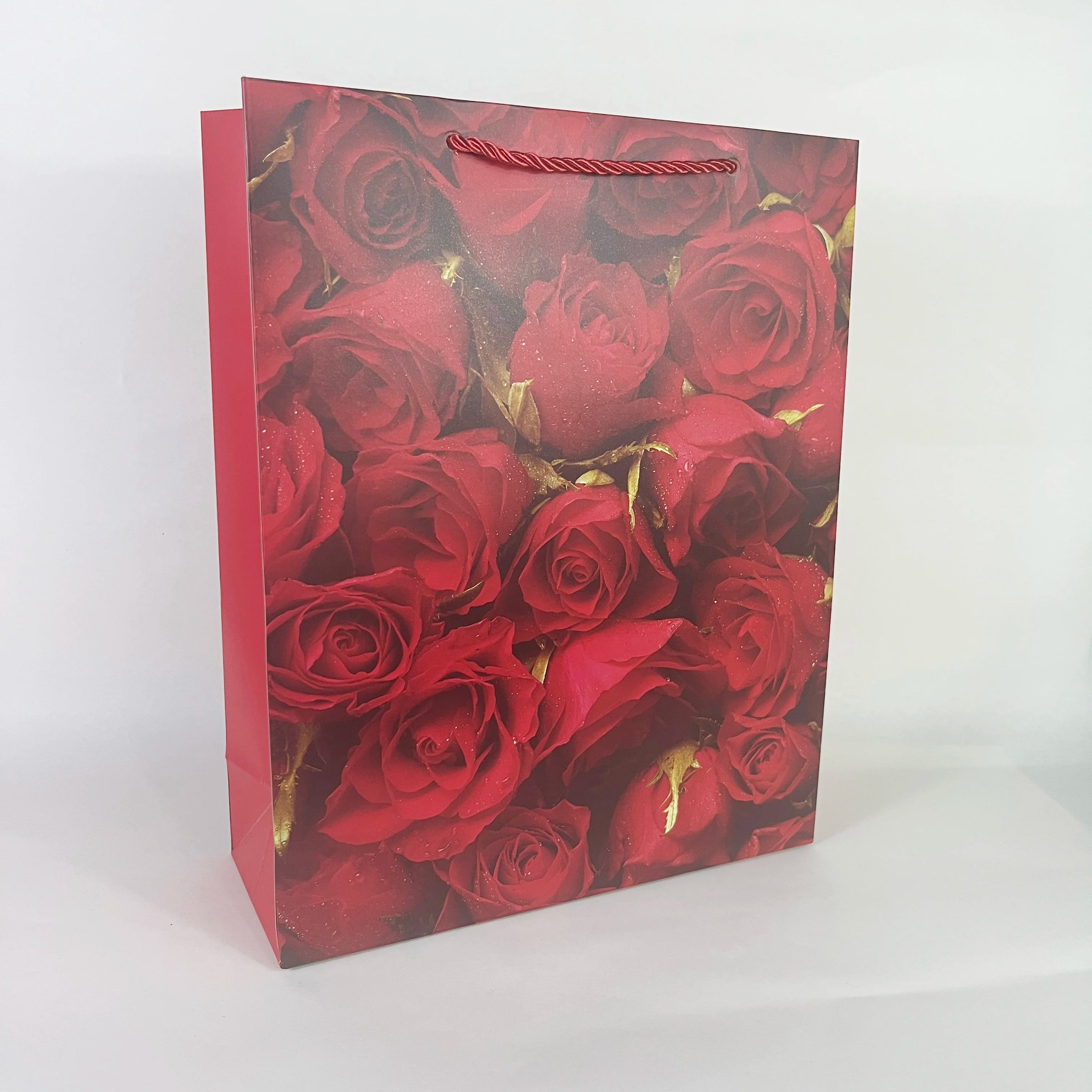 Multi Graphics Luxury Lavender Gift Paper Shopping Bag Printing Multi Graphics Ballon Custom Boutique Paper Bags