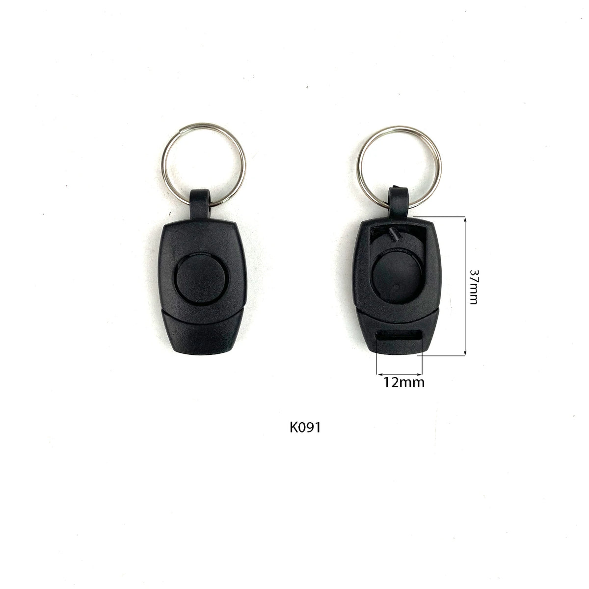 POM Plastic Front Release Buckle Key Ring Plastic Belt Buckle Quick Release Buckle Keyring Plastic