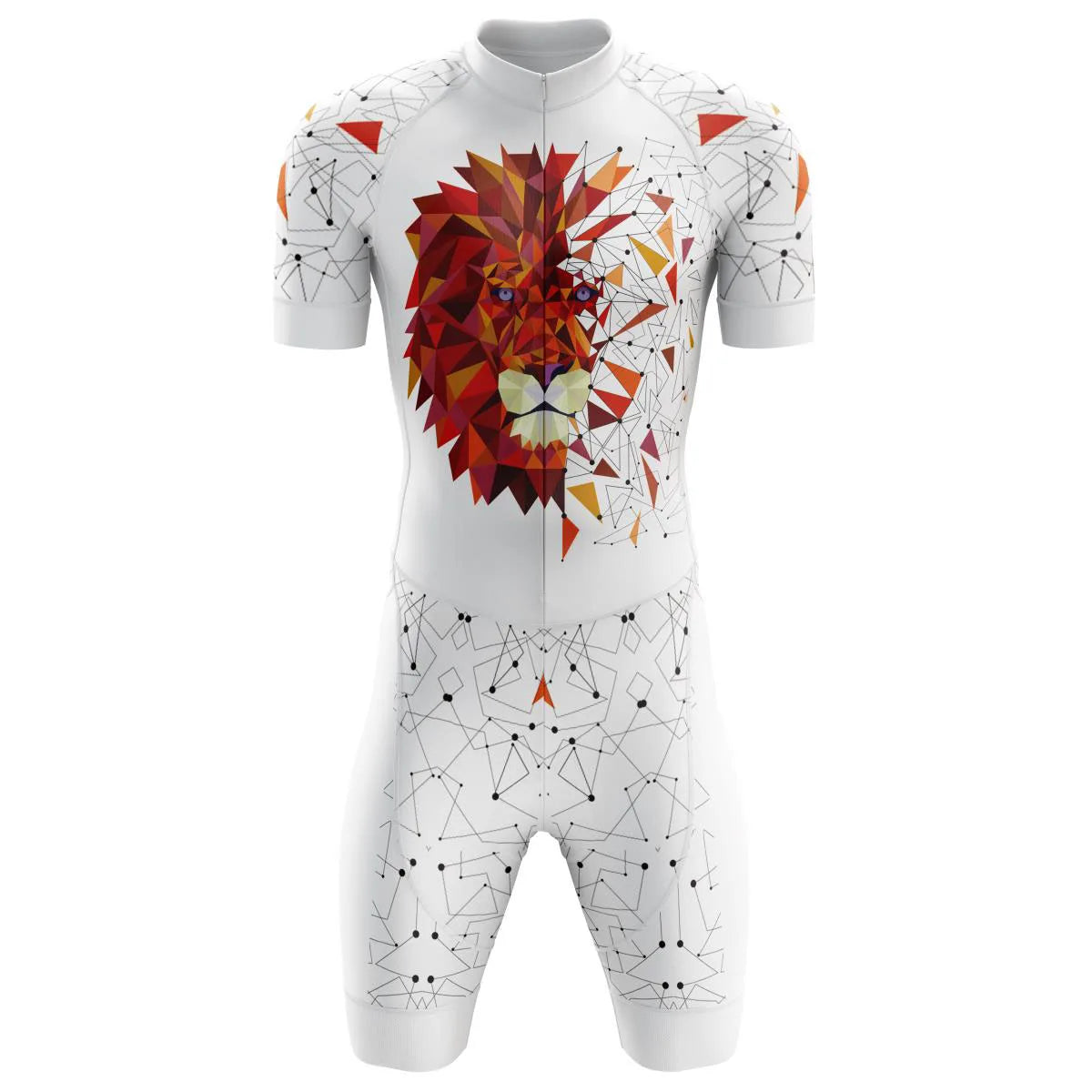 HIRBGOD Men's Prairie King Fastest British Triathlon Outdoor Summer Lightweight Triathlon Training Jersey