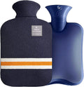 2L Hot Water Bag with Knit Cover Hot Water Bottle for Pain Relief Cramps Cozy Nights