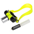 High Lumens 3 Modes 1600 Lumens IPX7 Magnetic Switch Waterproof Light Underwater Diving Headlights T6 LED Dive Headlamps