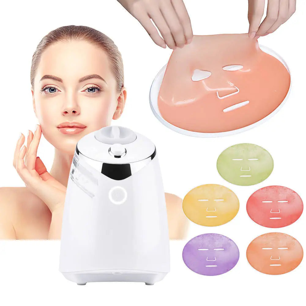 DIY Collagen  Facial Mask Maker Fruit and Vegetable Face Mask Smart Voice for SPA Beauty Equipment Facemask Maker Machine