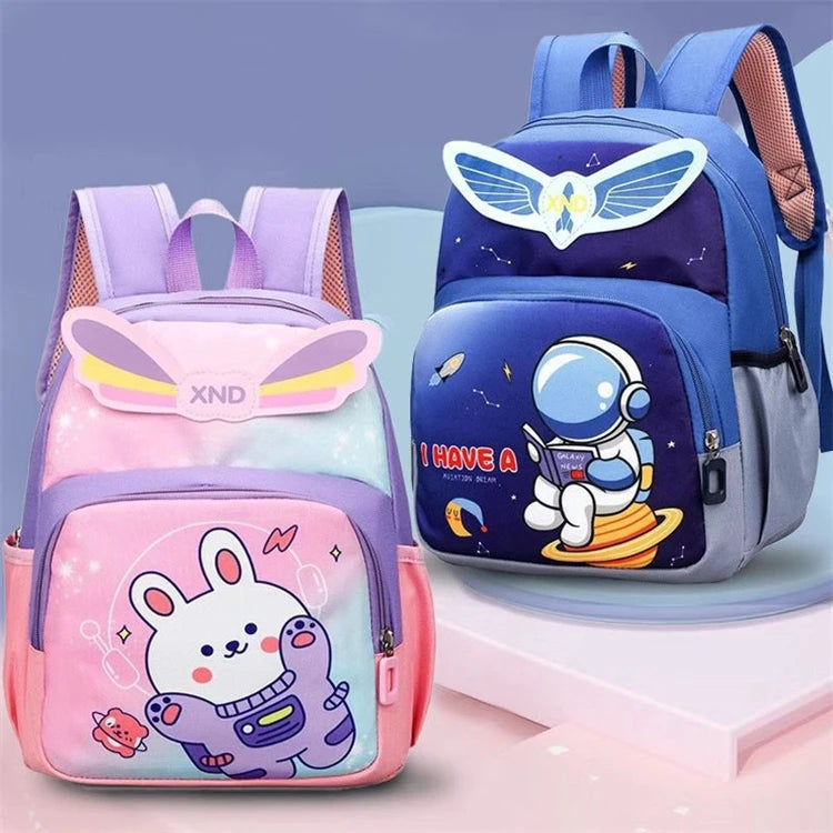 New Toddler Outdoor Child pink Animals Fashion Girl Oxford Baby Backpack Mini Hiking