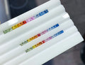 Fashion Customized DIY Jewelry Making Natural Gemstones Rainbow Colorful Sapphire for Necklace Bracelet Ring