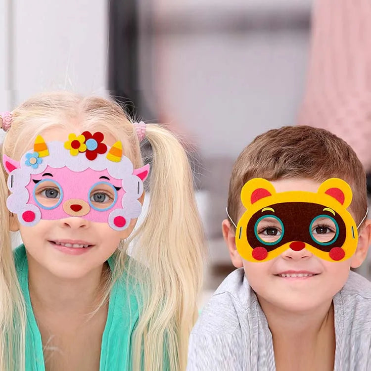 Wholesale Kids Party Marks Children Diy Felt Animal Mask for Party