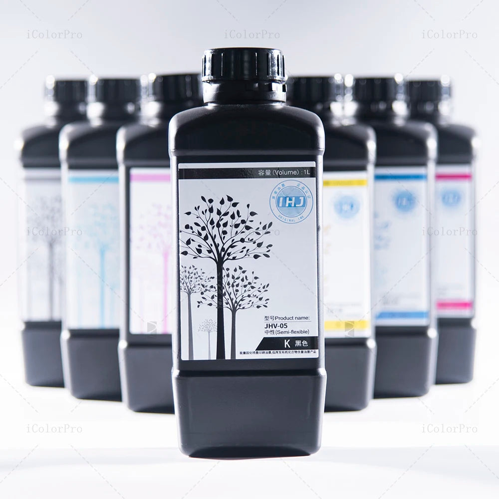 Advanced SAKATA JHV05 UV Ink for Ricoh Gen5 Gen5i Printheads Exceptional Glossy Finish