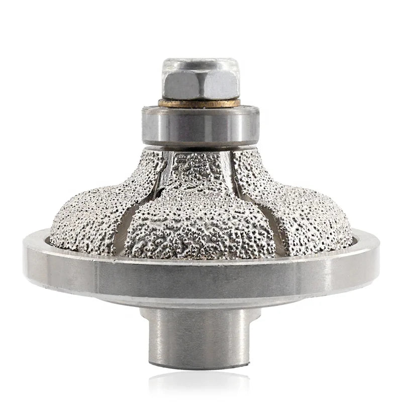 F-type Vacuum Brazed Diamond Edge Profile Grinding Wheel Hand Profiling Tools CNC Diamond Grinding Wheel Bullnose Abrasive Wheel