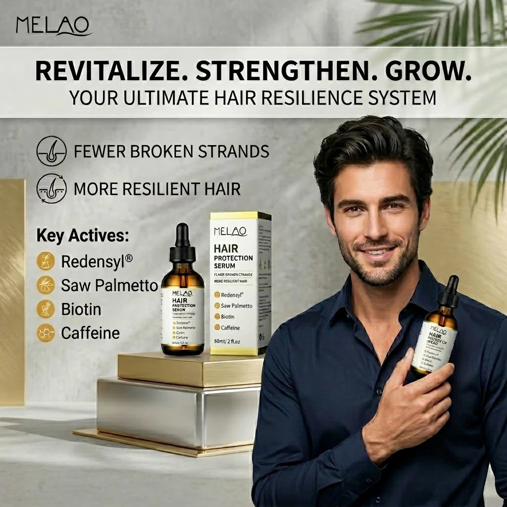 Redensyl Hair Growth Serum Saw Palmetto Biotin Caffeine Scalp Serum Follicle Energizing Stronger Roots Ghk-cu Peptide Hair Serum