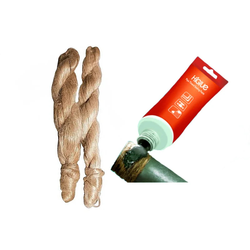 Hardware Tools Gadget Hemp Thread Sealing Joint Material Hemp Paste Plumbing Fittings Accessories Pipe Installation Consumables