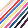 3mm-100mm Width Nylon Woven Fiber Elastic Stretch Tape Webbing for Elastic Belt Sports Kneepad  Packing Strap With Multi Colors