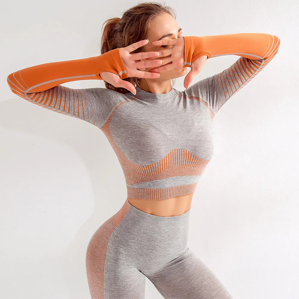 Custom Wear Set Fitness Set Pants High Waisted Workout Gym Yoga Leggings for Women Sublimation Quantity OEM Spandex Gsm Technics