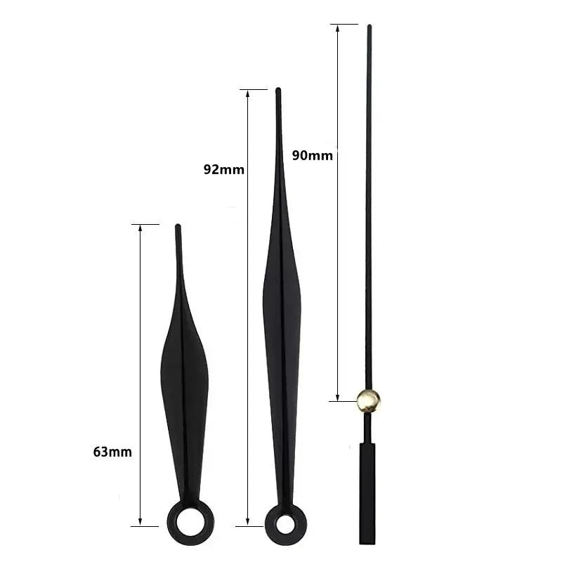 DIY Home Accessories Ultra-Thicker 0.4MM Clock Hand Metal Wall Clock Pointer Parts