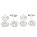 Factory Hot Sale Round Custom Color Snap Button Fasteners 1210 Pom and PP Plastic Snap Button