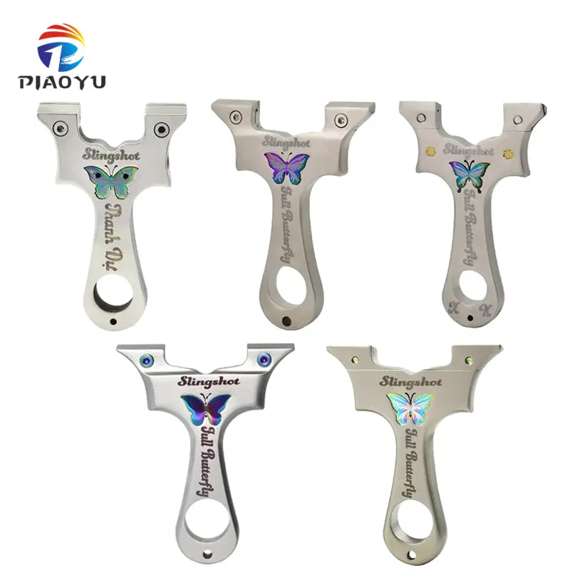 Hot  Slingshot Stainless Steel Shooting Slingshot Portable High-quality New Design Hunting Slingshot