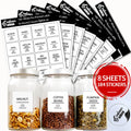 Custom Kitchen Label Stickers Storage Jar Spice Label Stickers Chalkboard Tag