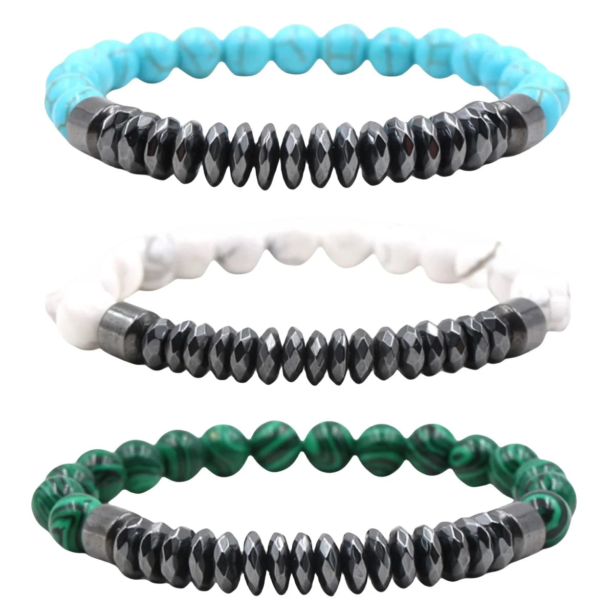 Vintage Natural Gemstone Round Bead Cut Abacus Bead Bracelet Adjustable Gemstone Bracelet Friendship Gift Jewelry JOYA GIFT