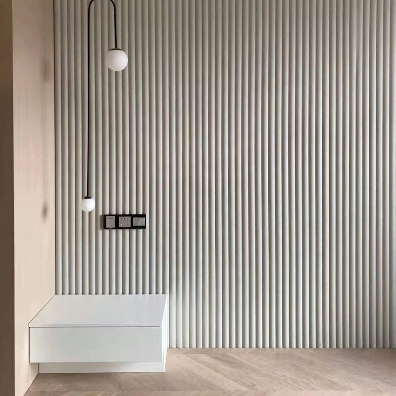 Modern 3D WPC Wall Panel Waterproof Fireproof Indoor Panel for Commerce & Household Use Factory Direct Sale