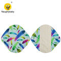 EASYMOM Reusable Breathable Sanitary Napkins Super Absorbent Menstrual Cloth Pads with Bamboo Customized Logo Printing
