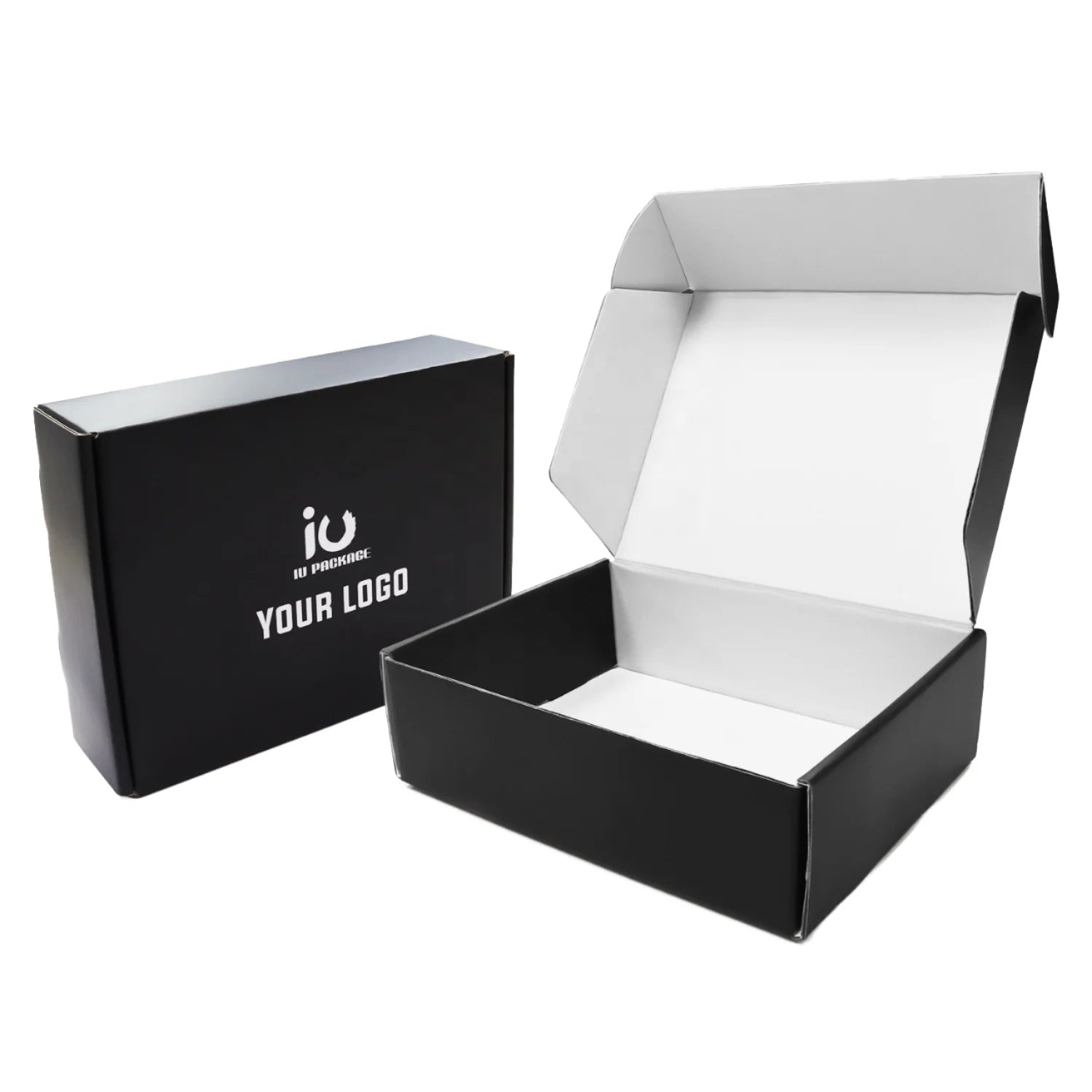 Custom Made High-End Corrugated Mailer Shipping Cardboard Packaging Box Recyclable Folding Design