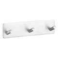CUSTOM Bathroom Kitchen Self-Adhesive No Drilling Rustproof With Three Hooks Hand Towel Hook