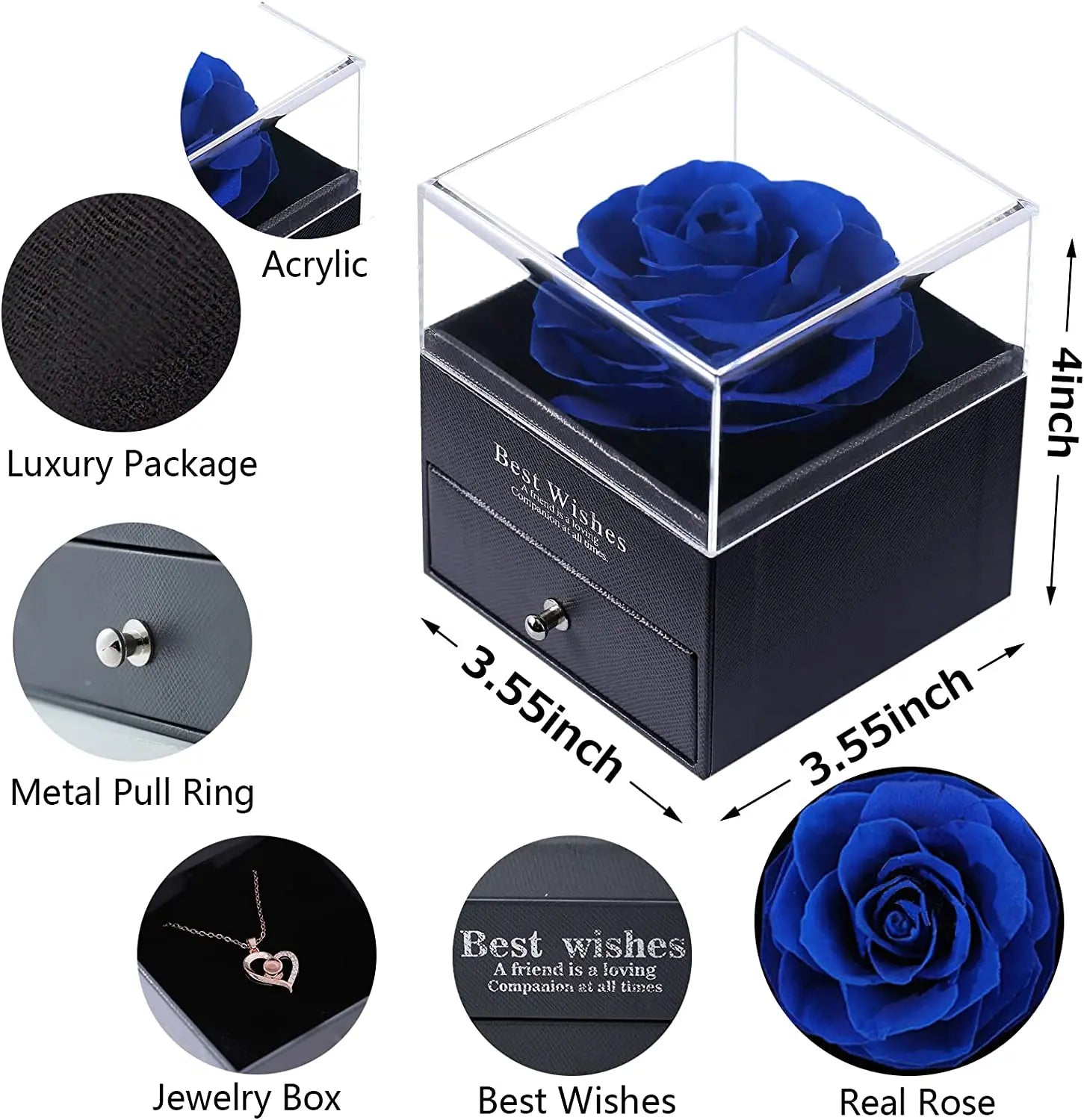 AYOYO OEM Valentines Day Gift Bags  Gift  Necklace Box Valentine's Day Valentines Day Gift 2025 for Women