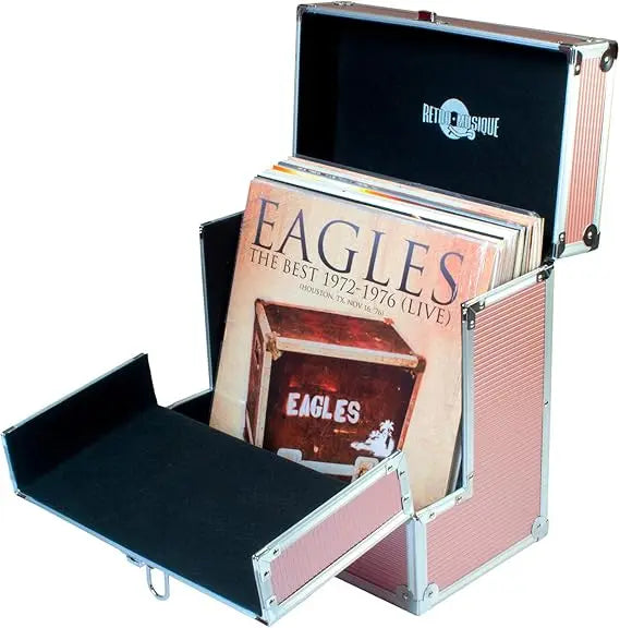 Durable Aluminium DJ Record Storage Case Vinyl Record Storage Box/Flight Case