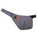 Outdoor Men Travel Business Bag Burglarproof Shoulder Bag Anti Theft Security Strap Digital Storage Chest Bags