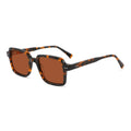 2024 Sunglasses Wholesale Custom Fashion Luxury Custom Orange Sun Glasses Square Glasses for Men Men'S Sunglasses Polarized