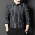 Low Price Free Sample Sports 100% Cotton Long Sleeve Casual Plaid Stripes Breathable Shirts Bulk Men's