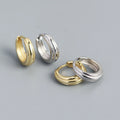 High Quality New Fashion Design S925 Sterling Silver Hoop Earrings for Women YHE0403