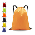 Custom Logo Polyester Waterproof Sports Backpack Drawstring Bag Shoulder Pouches Bags Reusable Lightweight Gym Bag Wholesale