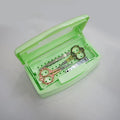 Special Nail Disinfection Box with Embroidery Manicure Scissors and Other Nail Tool Supplies for Shops