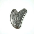 DIY Private Label Custom Body Heart Facial Nephrite Scraping Massage Tool Bian Stones Pink Picasso Jasper Jade Gua Sha